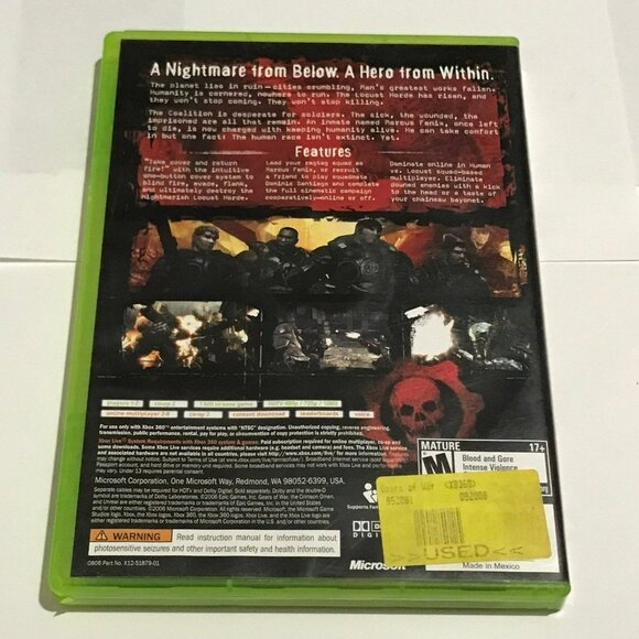 Gears of War for Xbox 360 - Picture 2 of 3